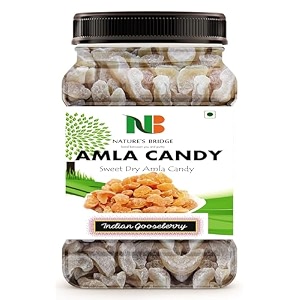 nature39s bridge amla candy  premium sweet amp tangy indian gooseberry candy  traditional flavor bites  perfect for snacking gifting amp everyday treats - 900 gm