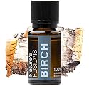 Nature’s Fusions Sweet Birch Essential Oil for Pain, Muscle Relief and Skin Care - 3rd Party Tested - Guaranteed 100% Pure and Natural Therapeutic Grade 15ml - Aromatherapy and Topical