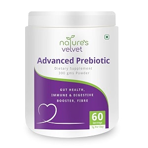 nature39s velvet advanced prebiotics immune system booster and dietary fiber powder - 300g
