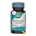 Nature's Way Biotin Forte, Hair, Skin, and Nails*, 3000 mcg Biotin, 60 ct
