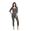 Women's 3/4 Thermal Top and Lower Set | Ladies Body Warmer Set Top and Leggings