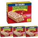 Nature Valley Strawberry Crispy Creamy Wafer Bars, 13 oz, 10 Count (Pack of 4)