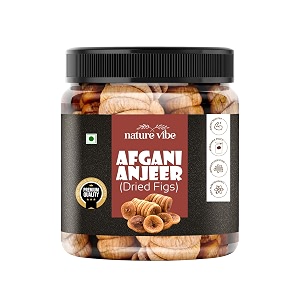nature vibe dried anjeer  dry fig for healthy snacking dieting amp breakfast  rich source of fibre calcium and iron  high in minerals  anjir dry 250g