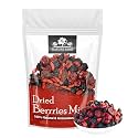 NATURE YARD Berries mix without sugar - Mix of Dried Cranberry, Blueberry, Goji berry &amp; Strawberry Dry fruits - Antioxidant rich Unsweetened berry (150 Gm)