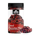 NATURE YARD Berries mix without sugar - Mix of Dried Cranberry, Blueberry, Goji berry &amp; Strawberry Dry fruits - Antioxidant rich Unsweetened berry (250 Gm)
