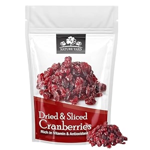 nature yard dried amp slices cranberry - 1kg