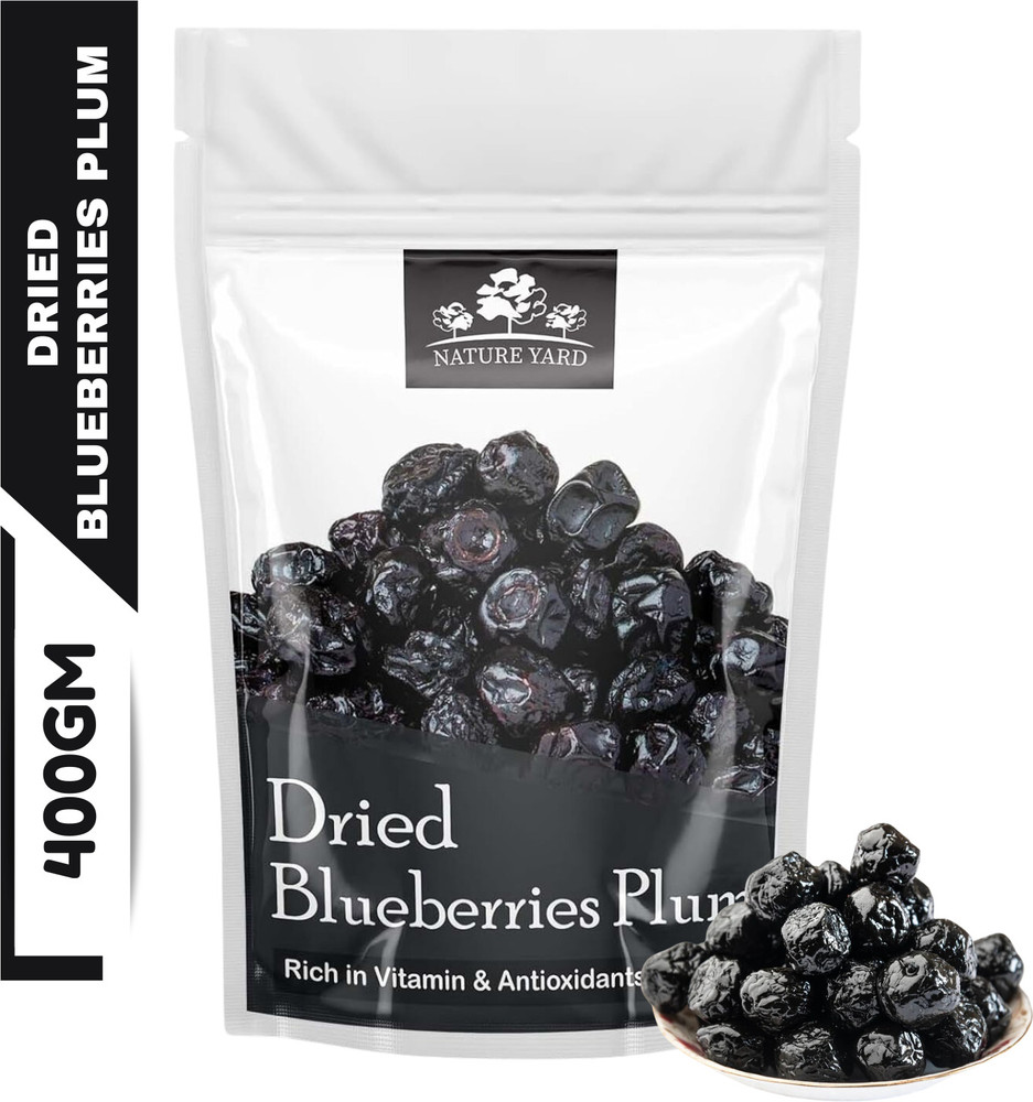 NATURE YARD Dried Whole Blueberry Dry Fruits Plum - 100% Natural ...