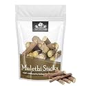 NATURE YARD Mulethi Stick Organic for Eating - 100 Gm - Licorice root/Yastimadhu/Glycyrrhiza glabra Sticks/for Hair Growth and Face -100% Natural & AntiOxidant