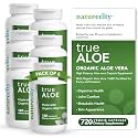 NatureCity TrueAloe Organic Aloe Vera - Digestive Support, 720 Capsules