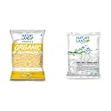 Natureland Organics Chana Besan 500 Gm - Organic Besan + Whole Wheat Flour Bag, 5 Kg