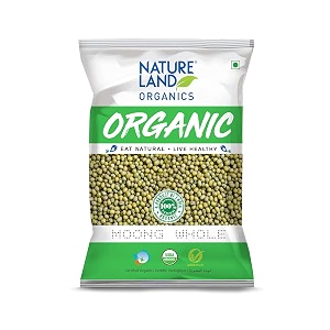 natureland organics moong sabutwhole daal 500 gm pack of 3 - organic pulses