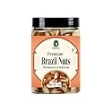 NatureOnus Brazil Nuts 250g, Premium Natural | Rich in Selenium and Antioxidant Rich | Superfood | Have 1 Daily (Grade A ++ Nuts, Premium Jumbo Size, Imported) (250gms)