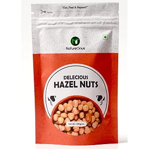 natureonus premium hazelnuts 100 gram  delicious hazel nuts for eating raw amp dehulled for making chocolate spread tasty dry fruits