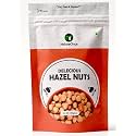 NATUREONUS Premium Hazelnuts 100 Gram | Delicious Hazel Nuts For Eating, Raw &amp; Dehulled For Making Chocolate Spread, Tasty Dry Fruits