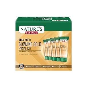 nature39s essence advanced glowing gold facial kit 250 gm