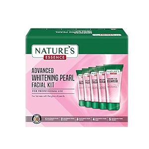 natures essence advanced whitening pearl facial kit 250gm50ml