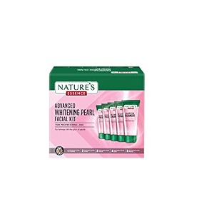 natures essence advanced whitening pearl facial kit 500g