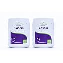 Natures Velvet Lifecare 100% Casein Protein, Vegetarian and Natural, 300 gms - Pack of 2