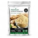 Pure Ginger Powder 1lb by Naturevibe Botanicals Premium Ground Ginger Root, Non-GMO, Gluten-Free, Vegan – Fresh Aromatic Spice for Cooking, Baking, Tea &amp; Wellness Support