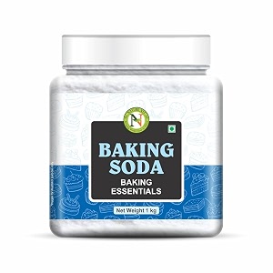 naturevit baking soda 1kg  food grade sodium bicarbonate  triple refined for baking cooking cleaning amp deodorizing  multipurpose use