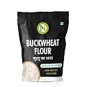NatureVit Buckwheat, 400g | Kuttu Ka Atta | Gluten-Free Millet for Fasting, Cooking & Healthy Recipes | High in Fiber & Protein | Ideal for Navratri & Vrat | Freshly Packed
