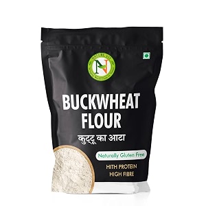 naturevit buckwheat 5 kg  kuttu ka atta  gluten-free easy digestion  stone-ground high in fiber amp protein  perfect for baking pancakes crepes amp healthy recipes