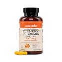NatureWise Turmeric Curcumin 1000mg High Absorption Supplement, 60 Capsules