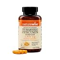 NatureWise Turmeric Curcumin Supplement 1500mg High Absorption, 90 Capsules