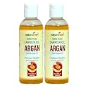 Naturoman Moroccan Argan Oil Cold Pressed | Suitable for All Skin Types | Natural &amp; Pure | For Hair, Face Skin Moisturizer, Leave Hair Soft &amp; Shiny | Pack of 1 | 200 ml