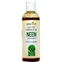Naturoman Neem Carrier Oil | Suitable for All Skin Types | 100% Pure &amp; Natural | Cold Pressed | Great for Skin Care, Hair Care, Massage Oil, Nails, Acne, &amp; Moisturizer for Dry Skin |Pack of 1 |100 ml