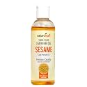 Naturoman Pure &amp; Natural Cold Pressed Gingelly/Sesame Carrier Oil for Hair/Body/Skin Care/Massage, 100 ml