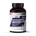 Naturstrong 100% Natural & Pure Ginseng 7X Maca Root Blend: comes with 3 types of Ginseng (Korean Red, Siberian & American Ginseng) with Maca Root, Ashwagandha & Vitamin B12 Herbal Supplement - 60 Capsules