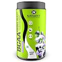 Naturyz Instantized BCAA Supplement with 7000 BCAA, Glutamine, Citrulline, Beta Alanine etc for Energy &amp; Endurance - Pre, Post &amp; Intra Workout Muscle Recovery (Blueberry Mojito) - 450Gms, Powder