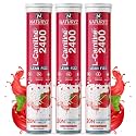 Naturyz L-Carnitine L Tartrate 2400 mg Converts fat into Energy|Energy &amp; Endurance|Performance &amp; Recovery - 60 Effervescent Tablets (Water Melon Masala Flavour), 3 count, 20 capsules