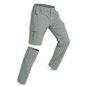 NATUVENIX Mens Hiking Pants Convertible Quick Dry Lightweight Travel Pants