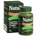 NatuX Lion's Mane Supplement Memory Focus Clarity Support Capsules - 120ct