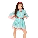 Naughty Ninos Girls Blue amp Pink Floral