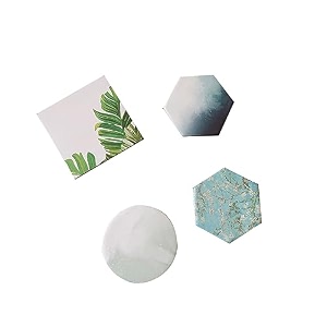nautankishaala set of 4 square sticky note self adhesive memo pad sticky notes bookmark point it marker memo sticker