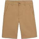 Nautica Boys' School Uniform Flat Front Twill Short