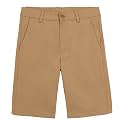 Nautica Boys' School Uniform Flat Front Twill Short