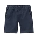 Nautica Boys' School Uniform Flat Front Twill Short