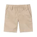 Nautica Boys' School Uniform Flat Front Twill Short