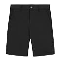 Nautica Boys' School Uniform Khaki Shorts, Moisture Wicking Performance Fabric, Wrinkle &amp; Fade Resistant