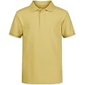 Nautica Boys' School Uniform Short Sleeve Polo Shirt, Button Closure, Comfortable &amp; Soft Pique Fabric