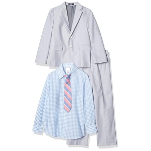 nautica boys39 suit set with jacket pant shirt and tie