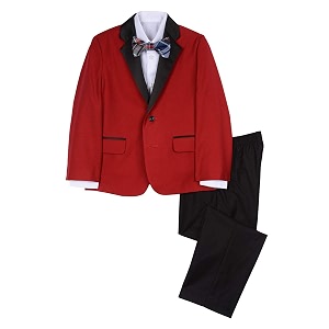 nautica boys39 suit set with jacket pant shirt and tie