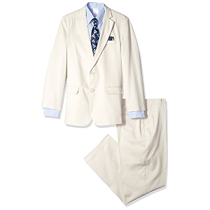 nautica boys39 suit set with jacket pant shirt and tie