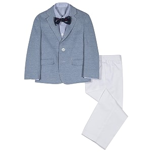 nautica boys39 suit set with jacket pant shirt and tie