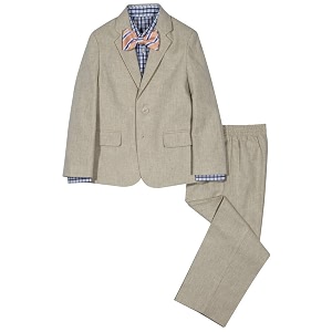 nautica boys39 suit set with jacket pant shirt and tie