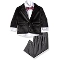 Nautica Boys' Suit Set with Jacket, Pant, Shirt and Tie